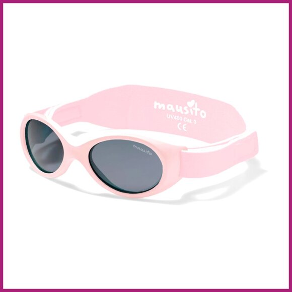 Flexible BPA-Free Infant Sunglasses with Adjustable Strap